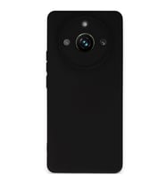 Realme 11 Pro Kılıf Nano İçi Kadife Silikon - Siyah