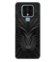 Tecno Camon 16 18P Pova Pova 3 Pova Neo Kılıf Desemli Silikon Black Fox 1325