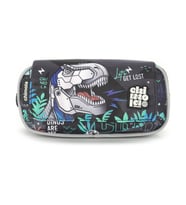 CHIMOLA METALLIC DINO KALEM ÇANTASI METALİK (E)