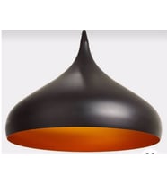MYLİGHTS  RETRO RUSTİK VİNTAGE  SİYAH METAL SARKIT AVİZE 40 CM 