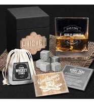 Kişiye Özel Premium Kutulu Viski Bardak Seti