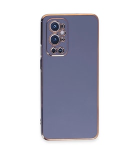 One Plus 9 Pro Kılıf Volet Silikon - Mavi