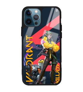 iPhone 13 Pro Max Valorant Killjoy Tasarımlı Glossy Telefon Kılıfı