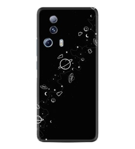 Xiaomi Mi 13 Lite Kılıf Silikon Desen Özel Seri Planet 1620