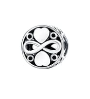 Nur Silver Sonsuzluk Gümüş Charm NUR-BL12488