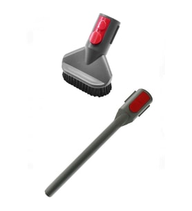 Dyson V7 V8 V10 V11 V15 Uyumlu Süpürge Başlığı Koltuk & Mobilya Aparatı Uzun Uç + Fırça Uç