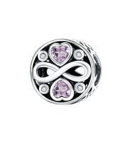 Nur Silver Kalpli Sonsuzluk Gümüş Charm NUR-BL00002
