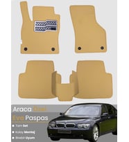 BMW 7 SERİSİ E66 LONG (2003-2009) Uyumlu EVA Paspas Tam Set–Araca Özel,Su Geçirmez