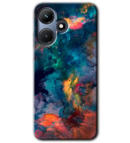İnfinix Hot 30i Kılıf HD Desen Baskılı Kılıf - Color Storm