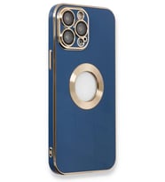 Newface Apple iPhone 14 Pro Max Kılıf Store Silikon - Mavi