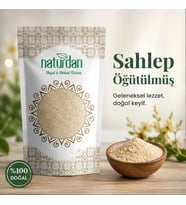 saf sahlep öğütülmüş Doğal -50 gr