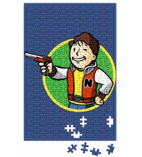 Fallout Fan Boy Puzzle 240 Parça Yapboz