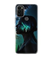 GM 21 Plus Kılıf HD Resim Baskılı Woman in Tree StKd -004