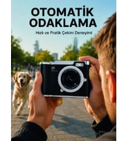 Taşınabilir Dijital Fotoğraf Makinesi Led Flaş Ve 18x Dijital Zoom
