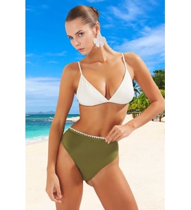 Tasarım Bikini Takımı Yüksek Konfor Hızlı Kuruyan Özel Plaj Ve Havuz İçin