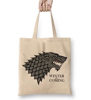 Game of Thrones Winter is Coming Bez Çanta Uzun Saplı
