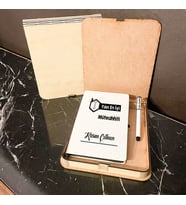 Yılın En İyi Müteahhiti Ahşap Kutulu Defter Kalem Set