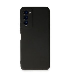 Tecno Camon 18 Kılıf First Silikon - Siyah