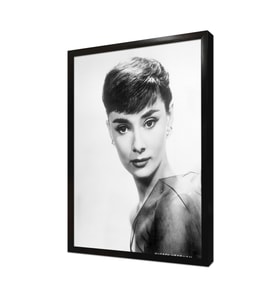 Audrey Hepburn Çerçeveli Mdf Tablo