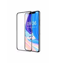 Apple Iphone 11 18d Kavisli Tam Kaplayan Ekran Koruyucu Cam - Siyah