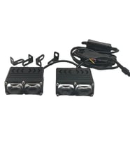 Offroad sis lambası 7.2 x 5.6 x 3cm 2 led beyaz 45w sarı 45w 12-80v / LASS397