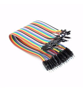 20cm 40 Pin Erkek Erkek Dupont Kablo