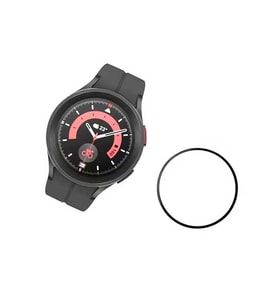 Lexroo Galaxy Watch 5 Pro 45mm PMMA Pet Saat Ekran Koruyucu - Siyah