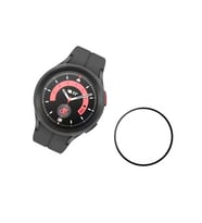 Lexroo Galaxy Watch 5 Pro 45mm PMMA Pet Saat Ekran Koruyucu - Siyah