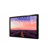 Tablosan Lavanta Tarlası Çerçeveli Cam Tablo