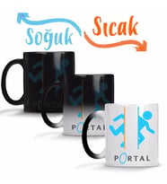 Portal Sihirli Kupa Bardak Porselen