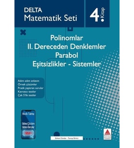 Delta Kültür Yayınları Matematik Seti 4. Kitap