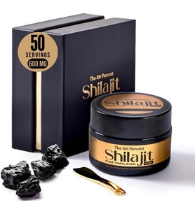 Pure Himalayan Shilajit Resin 600 mg 50 Servis