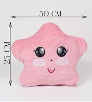 Uyku Arkadaşım Yıldız Yastık (Pembe)