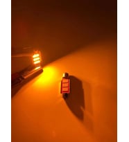 SOFİT 12 LED 36MM TURUNCU