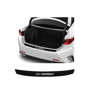 Chevrolet Lacetti İçin Uyumlu Aksesuar Oto Arka Tampon Bagaj Koruyucu Sticker 92*7 Cm