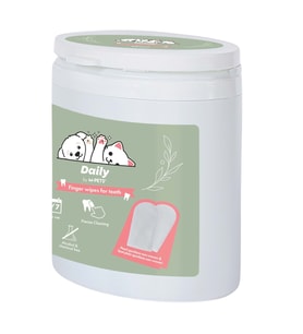 M-PETS DAİLY KEDİ ve KÖPEK DİŞ TEMİZLİĞİ PARMAK PEDİ 50Lİ