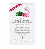 Sebamed Likit Yüz Vücut Temizleyici 200 Ml (Beyaz)