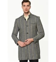 PLT8391 DEWBERRY ERKEK PALTO-EKOSE GRİ