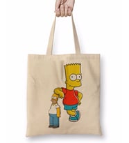 Família Simpsons Bez Çanta Uzun Saplı