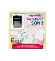 KAŞECİNİZ (MATUYA 10) BASKI BOYU: 26X11 Kıyafet Kaşesi Okul Kaşesi Öğrenci Kaşesi Kreş-anaokulu-ilkokul Kumaş Elbise Kaşesi Okul Kıyafet Kaşesi