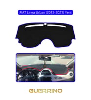FIAT Linea Urban 2015-2021 Modellerine Uygun  yeniTORPİDO KORUMA HALISI MAVİ KENAR