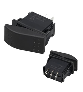 Ayt Boş Sembolsuz Araç On Off Aç Kapa Anahtar Düğme Oto İçin 12-24 Volt Switch 3 Pinli