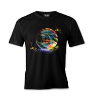 Pink Floyd - Earth Siyah Erkek Tshirt