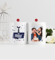 BK Gift Kişiye Özel Babalar Günü Hediyesi Fotoğraflı Kupa Bardak-59 (Beyaz)
