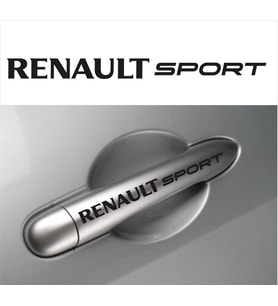 Rena ult Sport Kapı Kolu ve Jant sticker seti 8 adet yazı 409