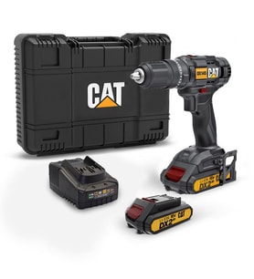 CAT DX145.1 18Volt/2.0Ah Li-ion Çift Akülü Profesyonel Şarjlı Matkap