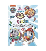 Paw Patrol - Çizim Maceraları 500'den Fazla Çıkartma! Beta Kids