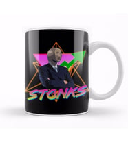 Stonks Vintage Aesthetic 01 Kupa Bardak Porselen