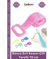 #BanyoKesesi Silikon Esnek Sağlıklı Masaj Etkili Kir Temizleyici Banyo Sırt Kesesi Çift Taraflı 70 c