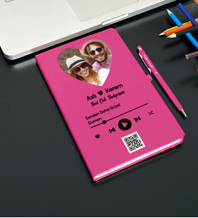 Kişiye Özel Deri Tasarım Defter TS48